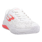 Bullpadel Women's Ionic 25V Padel Shoes - White/Pink