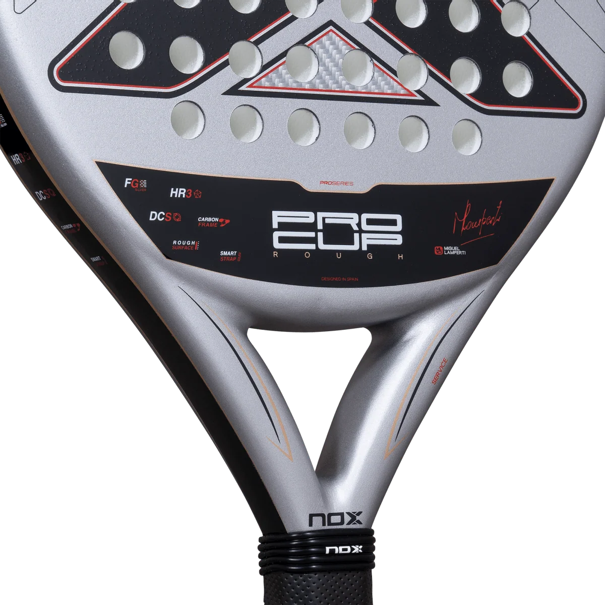 Nox ML10 Pro Cup Rough By Miguel Lamperti Padel Racket 2027