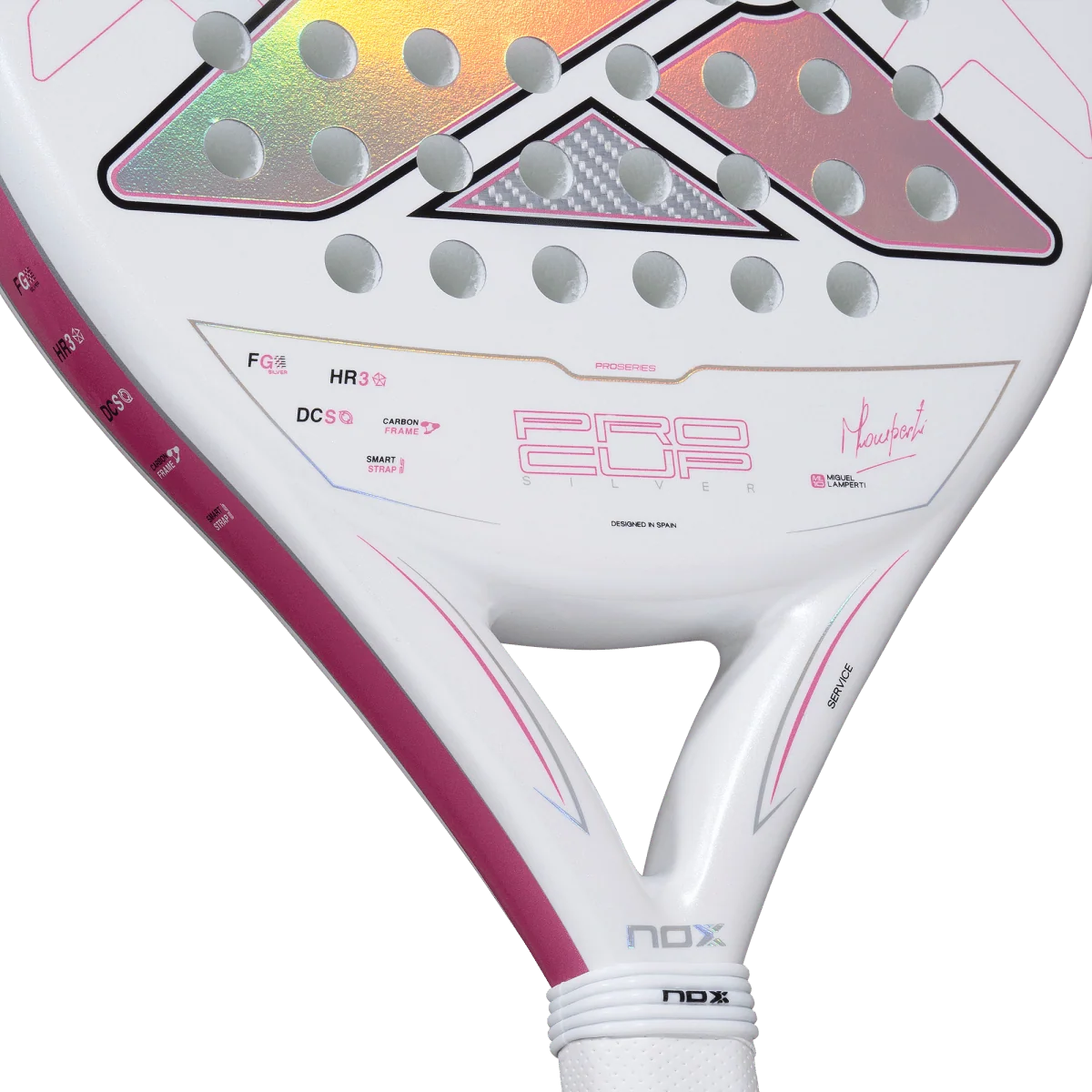 Nox ML10 Pro Cup Silver By Miguel Lamperti Padel Racket 2027