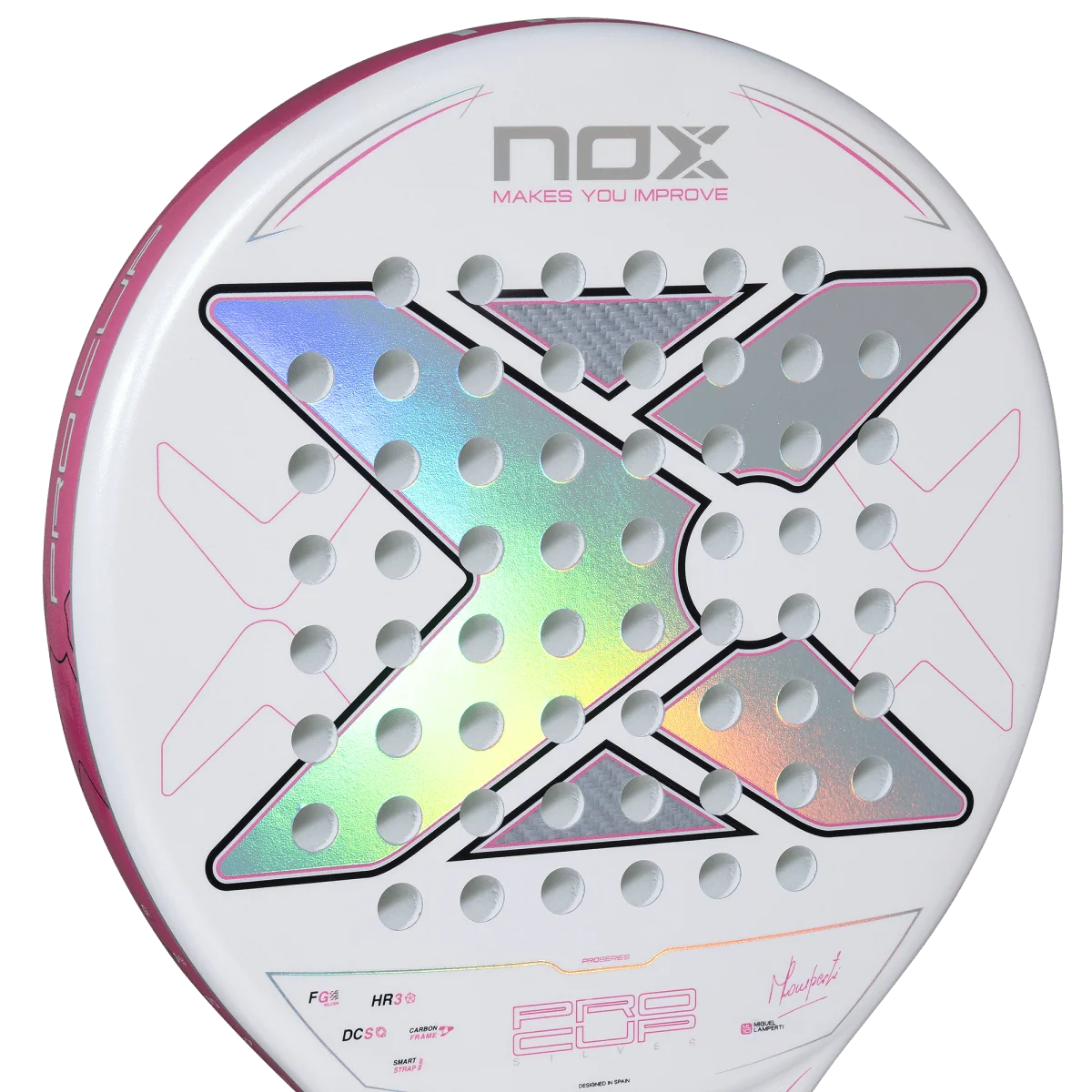 Nox ML10 Pro Cup Silver By Miguel Lamperti Padel Racket 2027