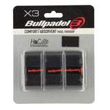 Bullpadel Padel Overgrips Black (3 pack)