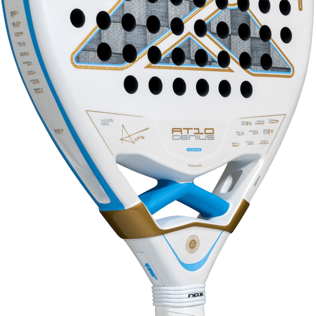 Nox AT10 Genius 18K Alum Buenos Aires Exclusive Edition Padel Racket