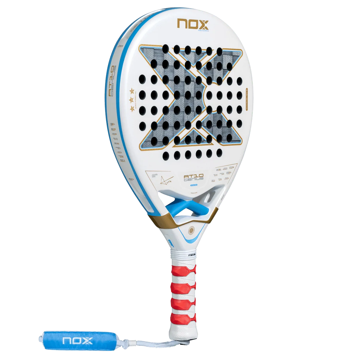 Nox AT10 Genius 18K Alum Buenos Aires Exclusive Edition Padel Racket
