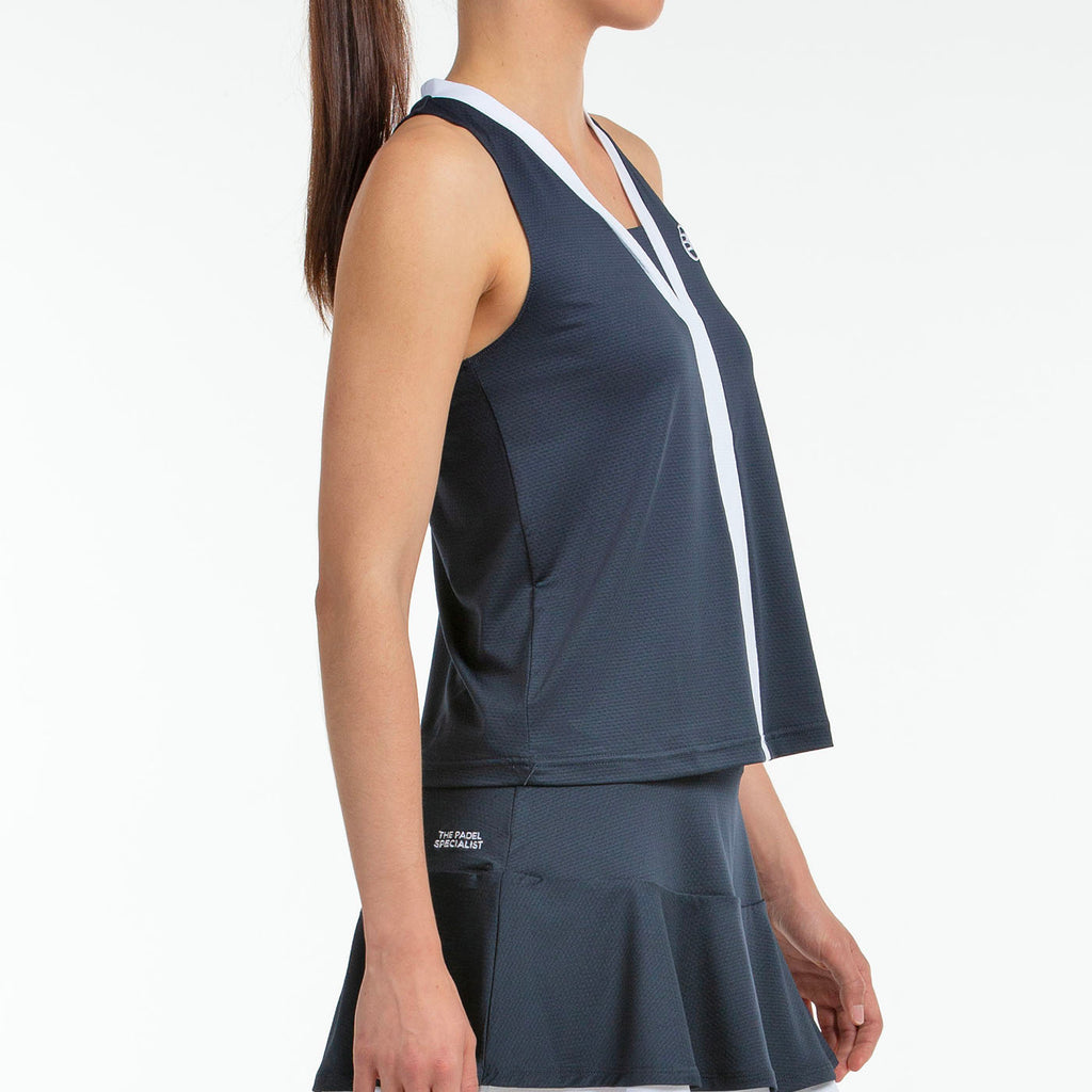 Bullpadel Women's Talita Padel top - Navy Blue