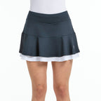 Bullpadel Women's Tejas Padel Skirt - Navy Blue