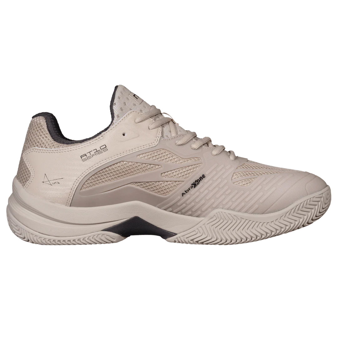 Nox AT10 Lux Men's Padel Shoes - Feather Grey & Black