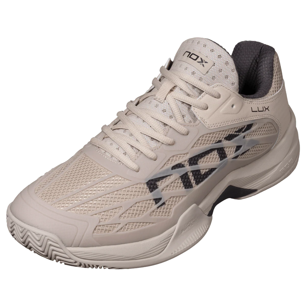 Nox AT10 Lux Men's Padel Shoes - Feather Grey & Black