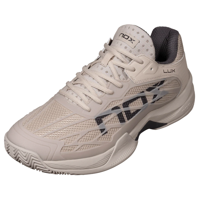 Nox AT10 Lux Men's Padel Shoes - Feather Grey & Black
