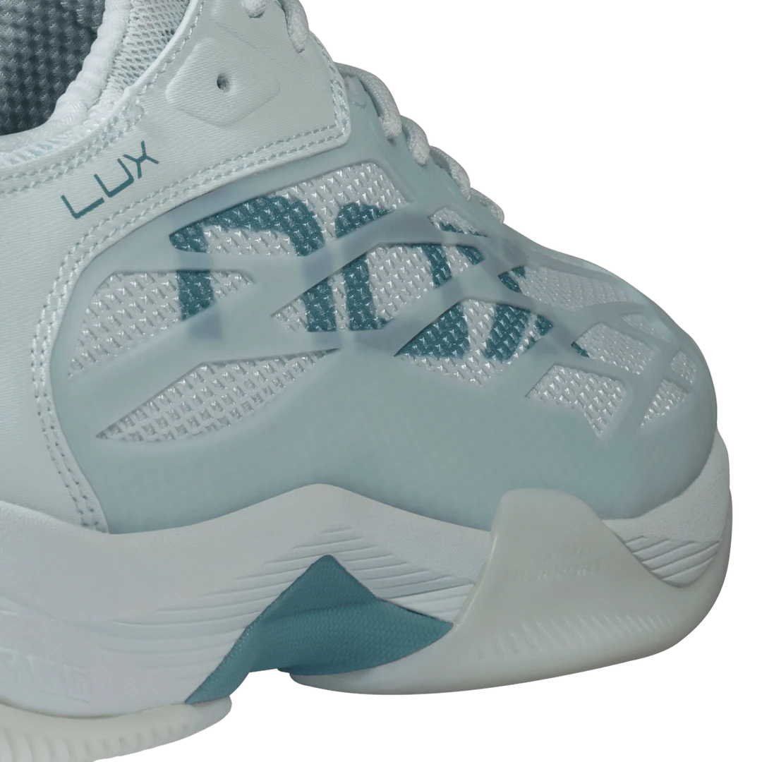 Nox AT10 Lux Women's Padel Shoes - Morning Mist & Turquoise