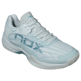 Nox AT10 Lux Women's Padel Shoes - Morning Mist & Turquoise