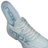 Nox AT10 Lux Women's Padel Shoes - Morning Mist & Turquoise