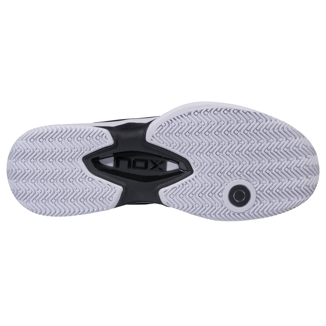 Nox AT10 Lux Men's Padel Shoes - Black & White