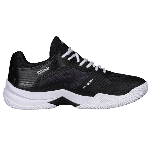 Nox AT10 Lux Men's Padel Shoes - Black & White