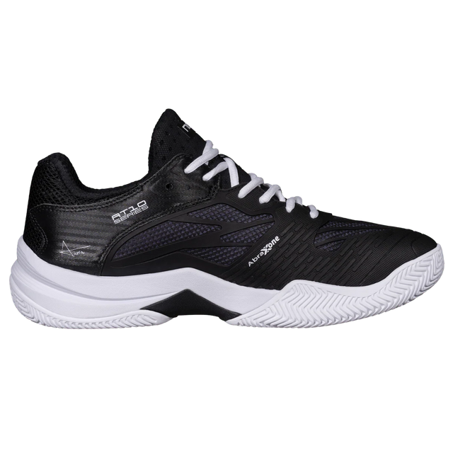 Nox AT10 Lux Men's Padel Shoes - Black & White