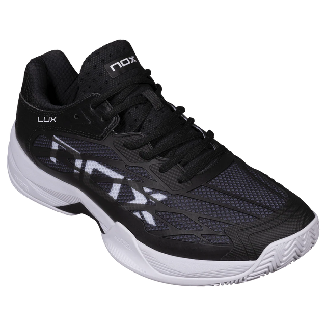 Nox AT10 Lux Men's Padel Shoes - Black & White