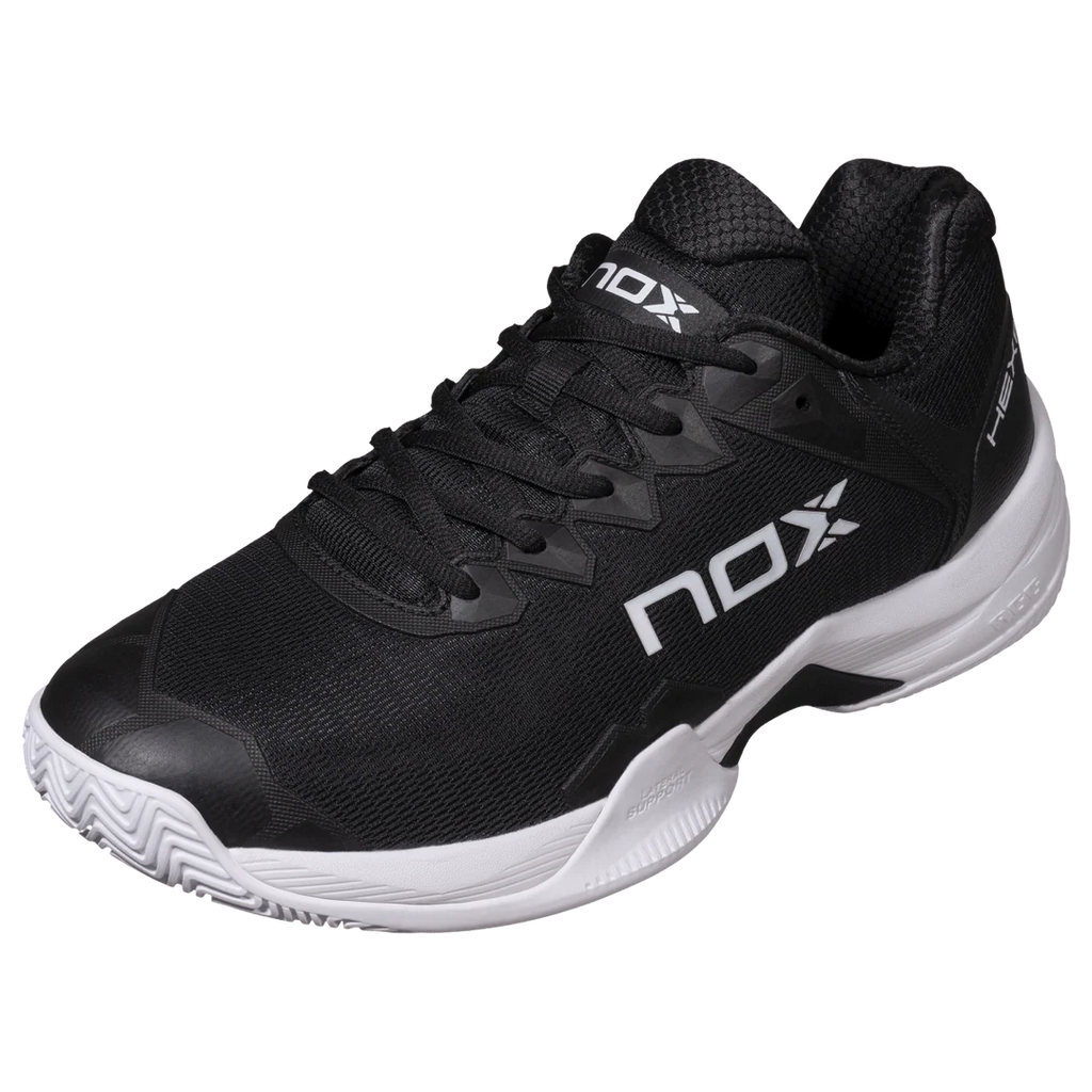 Nox ML10 Hexa Men's Padel Shoes - Black & White