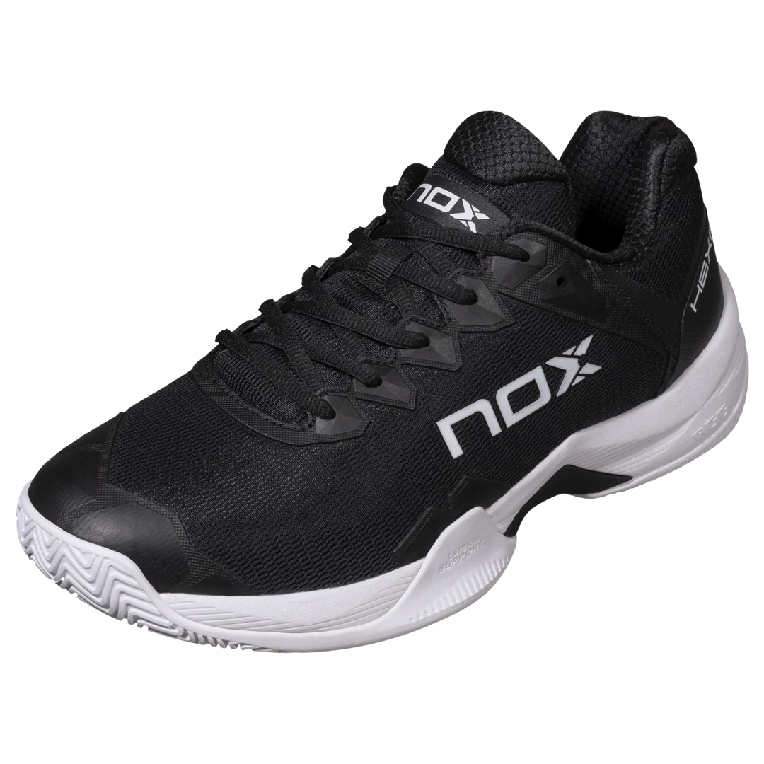 Nox ML10 Hexa Men's Padel Shoes - Black & White