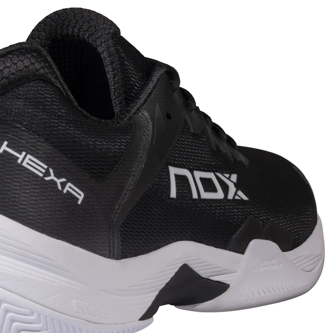 Nox ML10 Hexa Men's Padel Shoes - Black & White