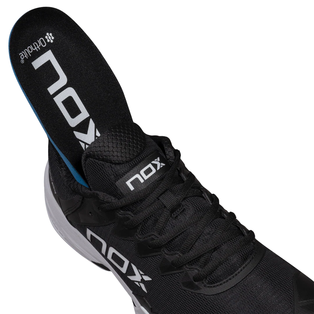 Nox ML10 Hexa Men's Padel Shoes - Black & White
