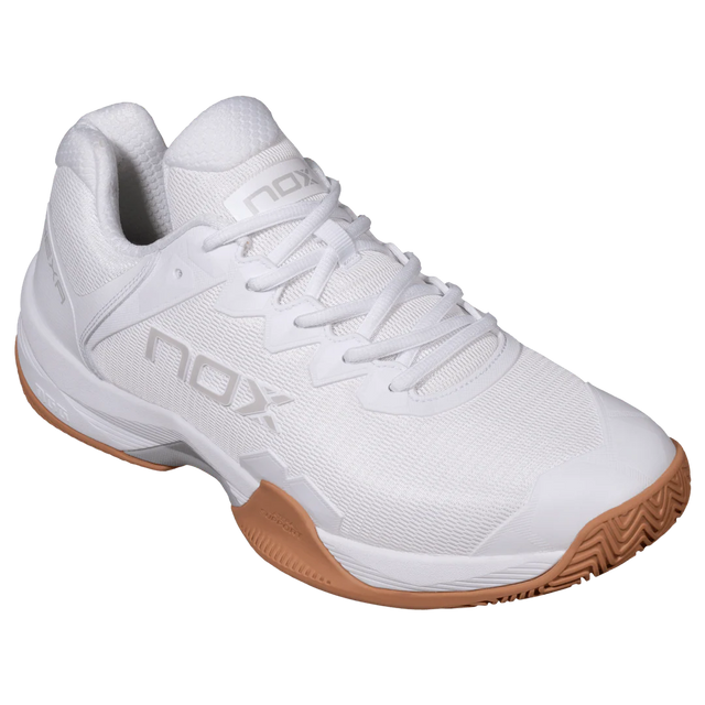 Nox ML10 Hexa Men's Padel Shoes - White & Rubber