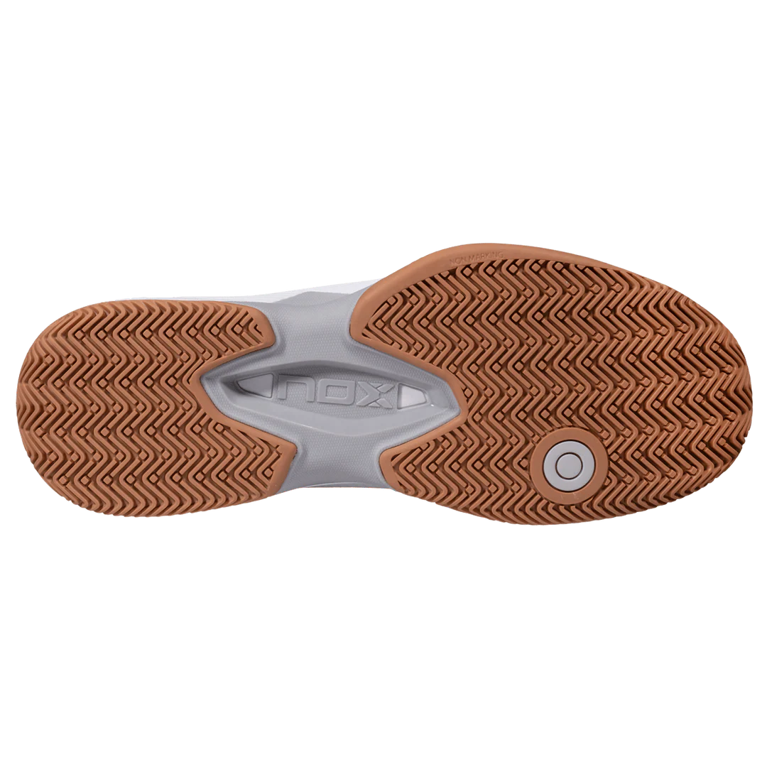 Nox ML10 Hexa Men's Padel Shoes - White & Rubber