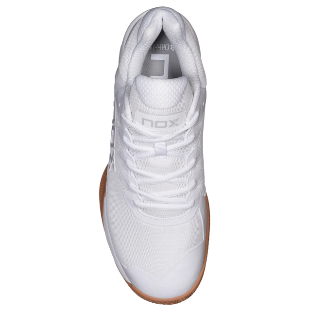 Nox ML10 Hexa Men's Padel Shoes - White & Rubber